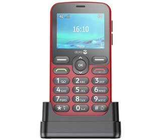 Doro 1880 6,1 cm (2.4") 113,7 g Rouge Téléphone d'entrée de gamme