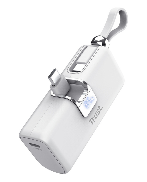 Trust Pacto Lithium-Ion (Li-Ion) 5000 mAh Blanc