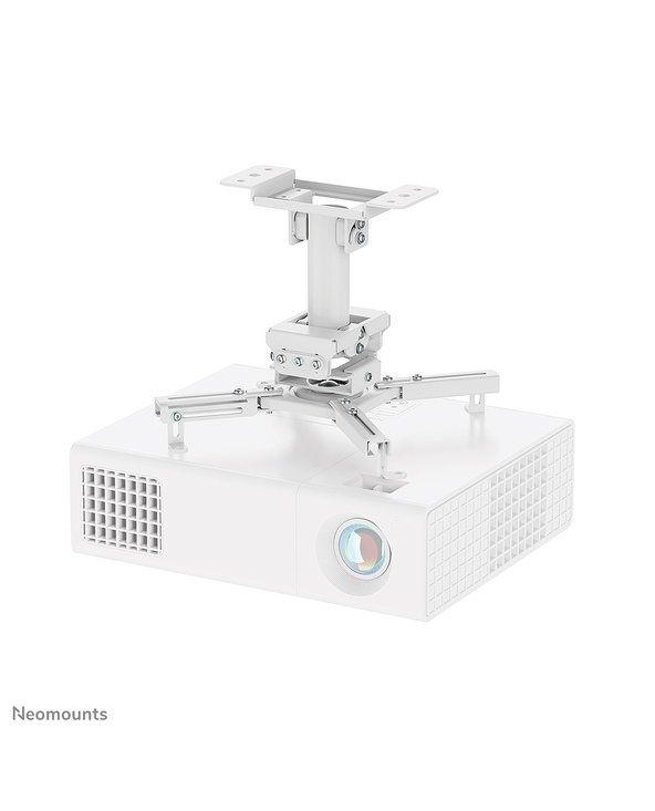 Neomounts CL25-530WH1 Support de plafond pour vidéoprojecteur - h25.5 cm - installation facile - orientable