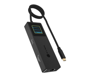ICY BOX Spade Dock 4038 Avec fil USB 3.2 Gen 2 (3.1 Gen 2) Type-C Noir