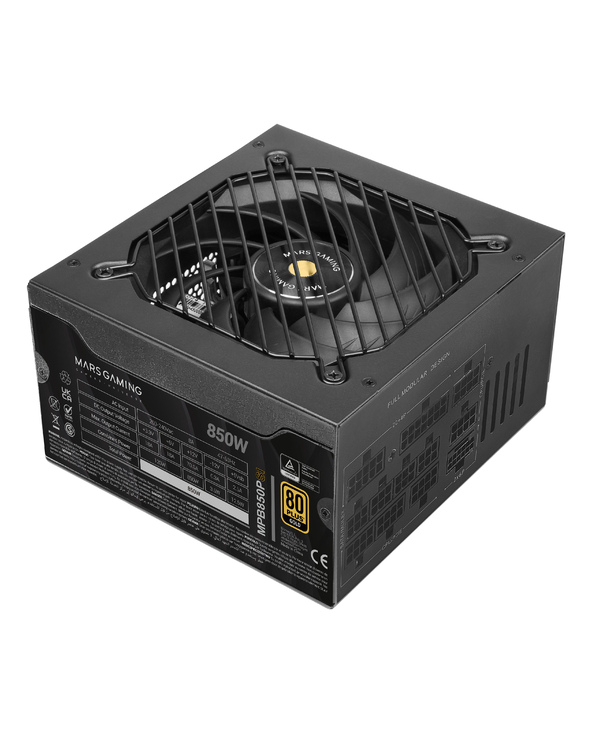 Mars Gaming MPB850PSI 850 W ATX 80 PLUS Gold Entièrement modulaire PC