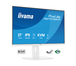 iiyama ProLite XB2797QSNP-W1 27" IPS LCD Quad HD Blanc