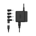Port Designs 904065ASEU adaptateur de puissance & onduleur Intérieure 65 W Noir