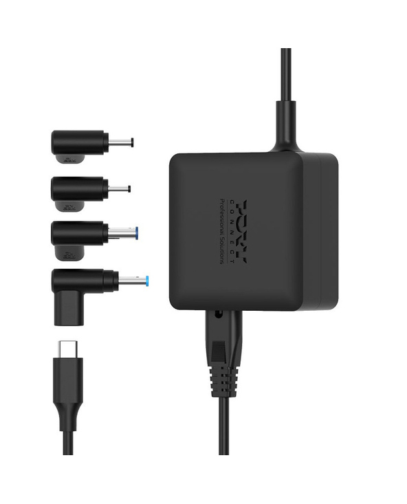 Port Designs 904065ASEU adaptateur de puissance & onduleur Intérieure 65 W Noir