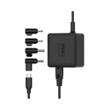 Port Designs 904065ACTOEU adaptateur de puissance & onduleur Intérieure 65 W Noir