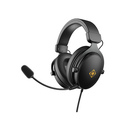 Deltaco Gaming GAM-190 casque Avec fil Arceau Noir