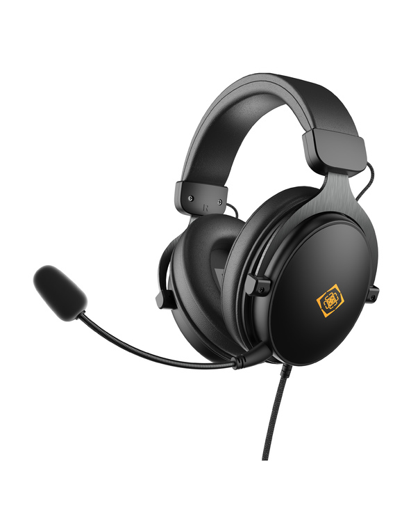 Deltaco Gaming GAM-190 casque Avec fil Arceau Noir