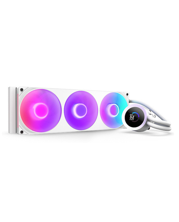NZXT Kraken Plus 360 RGB Processeur Kit watercooling Blanc 1 pièce(s)