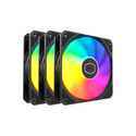 Cooler Master MasterFan MF120 Lite ARGB Boitier PC Ventilateur 12 cm Noir 3 pièce(s)