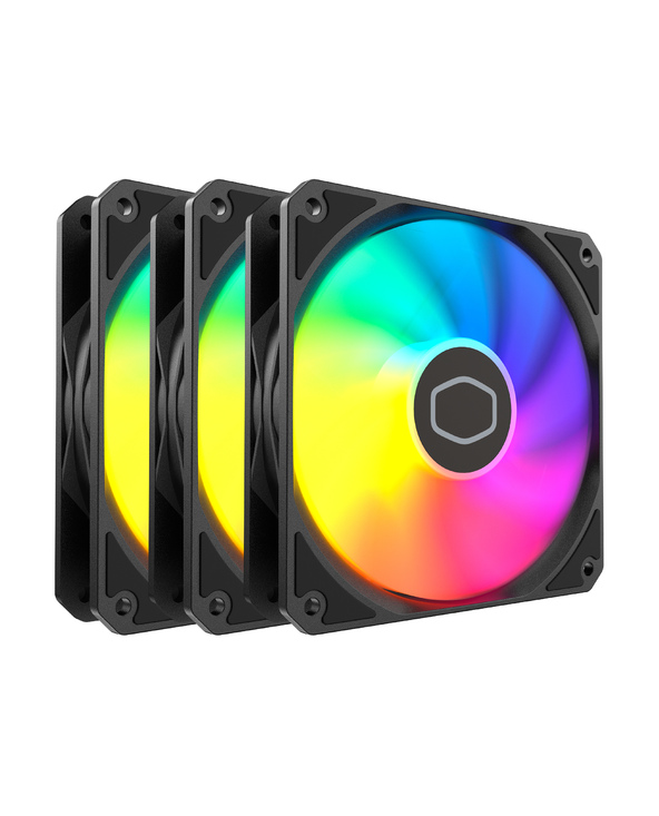 Cooler Master MasterFan MF120 Lite ARGB Boitier PC Ventilateur 12 cm Noir 3 pièce(s)