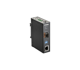 D-Link DIS-M100G-SW convertisseur de support réseau 4000 Mbit/s Multimode, Monomode Noir