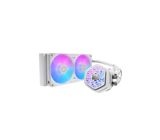 Cooler Master MasterLiquid Atmos II VRM Fan Processeur Kit watercooling 12 cm Blanc 1 pièce(s)