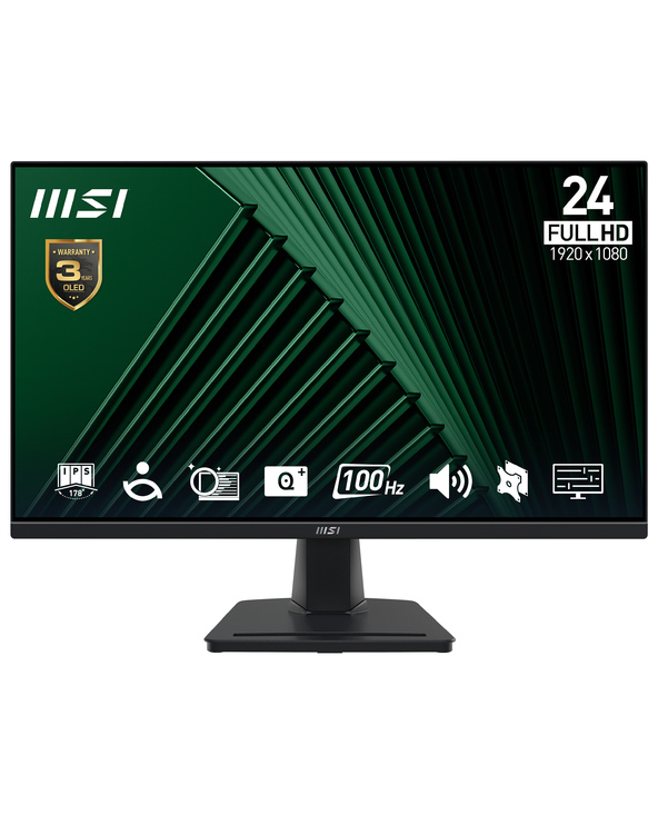 MSI Pro MP245G 23.8" LCD Full HD 4 ms Noir