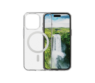 dbramante1928 Iceland Ultra D3O MagSafe coque de protection pour téléphones portables Housse Transparent, Blanc