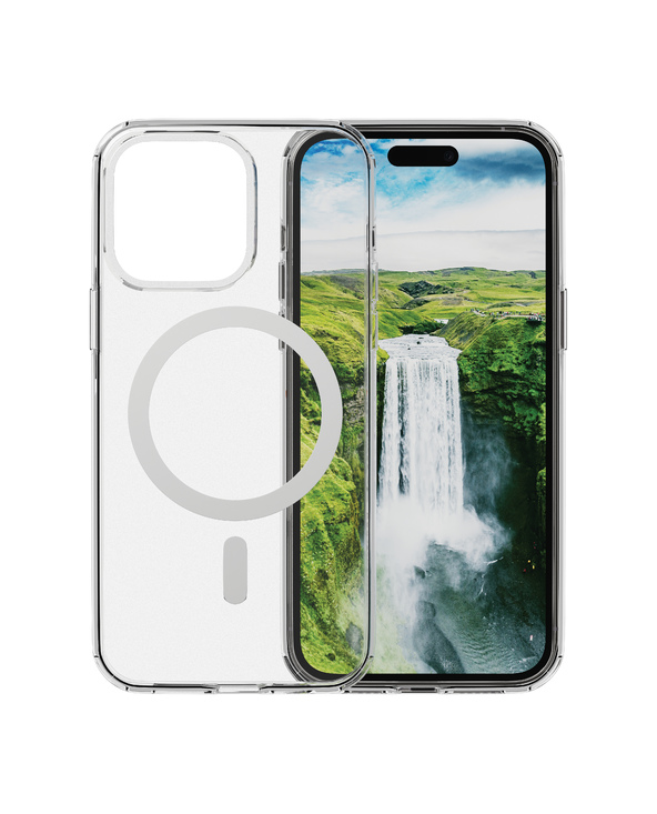 dbramante1928 Iceland Ultra D3O MagSafe coque de protection pour téléphones portables Housse Transparent, Blanc