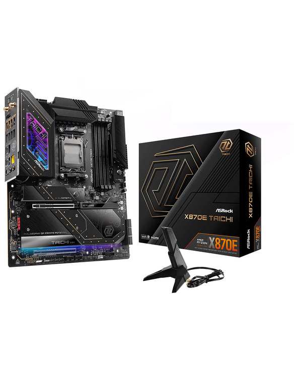 Asrock X870E Taichi AMD X870E Emplacement AM5 ATX étendu
