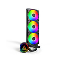 Montech LightFlow ARGB 360 Processeur Kit watercooling 12 cm Noir 1 pièce(s)