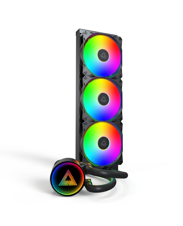 Montech LightFlow ARGB 360 Processeur Kit watercooling 12 cm Noir 1 pièce(s)
