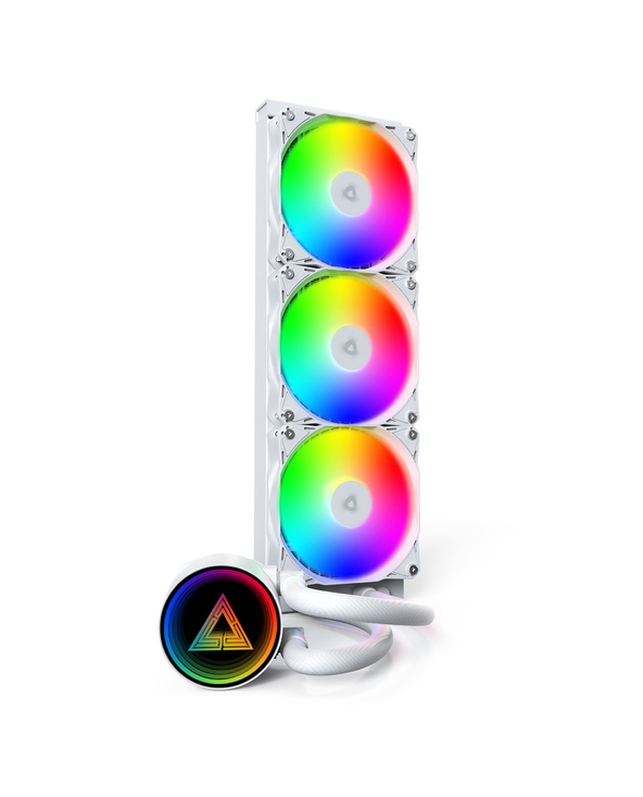Montech LightFlow ARGB 360 Processeur Kit watercooling 12 cm Blanc 1 pièce(s)