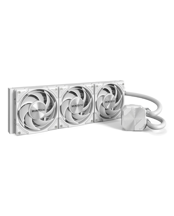 Montech HyperFlow Silent 360 Processeur Kit watercooling 12 cm Blanc 1 pièce(s)