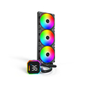 Montech HyperFlow Digital 360 Processeur Kit watercooling 12 cm Noir 1 pièce(s)