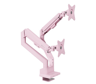 Arozzi AZ-ALZARE-NEO-DUO-PNK support d'écran plat pour bureau 81,3 cm (32") Rose