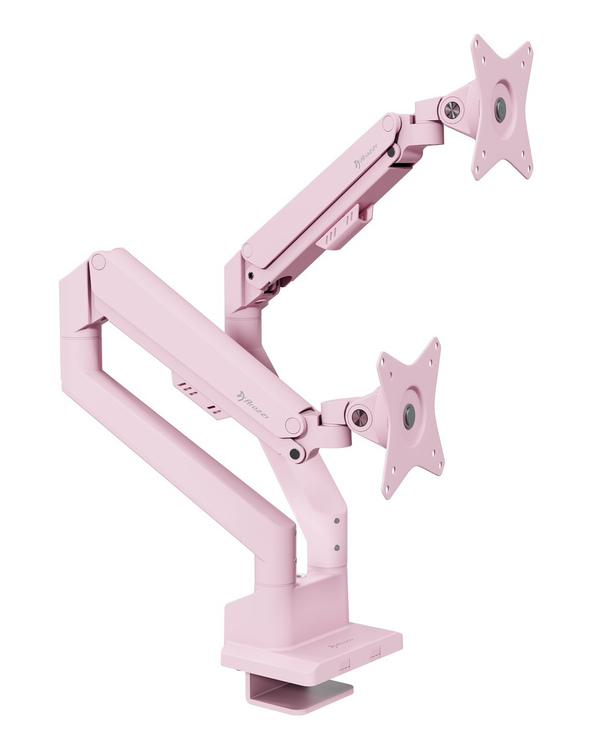 Arozzi AZ-ALZARE-NEO-DUO-PNK support d'écran plat pour bureau 81,3 cm (32") Rose