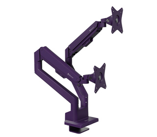 Arozzi AZ-ALZARE-NEO-DUO-PP support d'écran plat pour bureau 81,3 cm (32") Violet