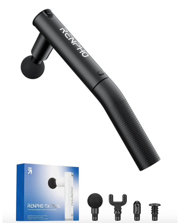 Renpho Extend Massage Gun masseur Épaules Noir