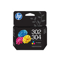HP 302/304 Cartouche d’encre trois couleurs authentique