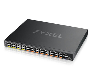 Zyxel XMG2230-52HP Géré L2/L3 2.5G Ethernet (100/1000/2500) Connexion Ethernet, supportant l'alimentation via ce port (PoE) 1U N