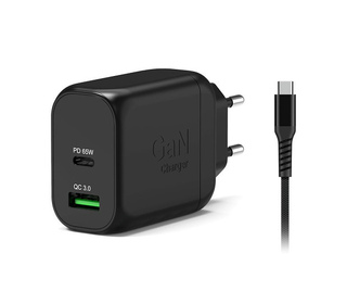 Port Designs 902065EPEU chargeur d'appareils mobiles Ordinateur portable, Tablette, Smartphone Noir Secteur Intérieure