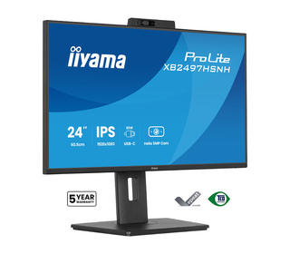 iiyama ProLite XB2497HSNH-B1 24IN IPS LCD 4MS 1920X1080 350CD/M2 HDMI/DP/USB 2 23.8" Full HD Noir