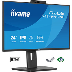 iiyama ProLite XB2497HSNH-B1 24IN IPS LCD 4MS 1920X1080 350CD/M2 HDMI/DP/USB 2 23.8" Full HD Noir