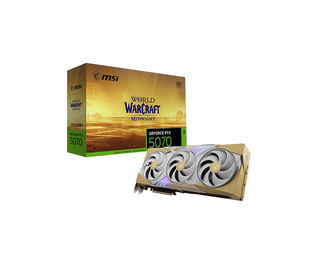 MSI GeForce RTX 5070 12G World of Warcraft MIDNIGHT LIGHT EDITION OC NVIDIA 12 Go GDDR7