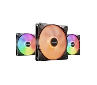 be quiet! Light Wings LX 140 mm PWM | Ventilateur PC ARGB, Pack de 3
