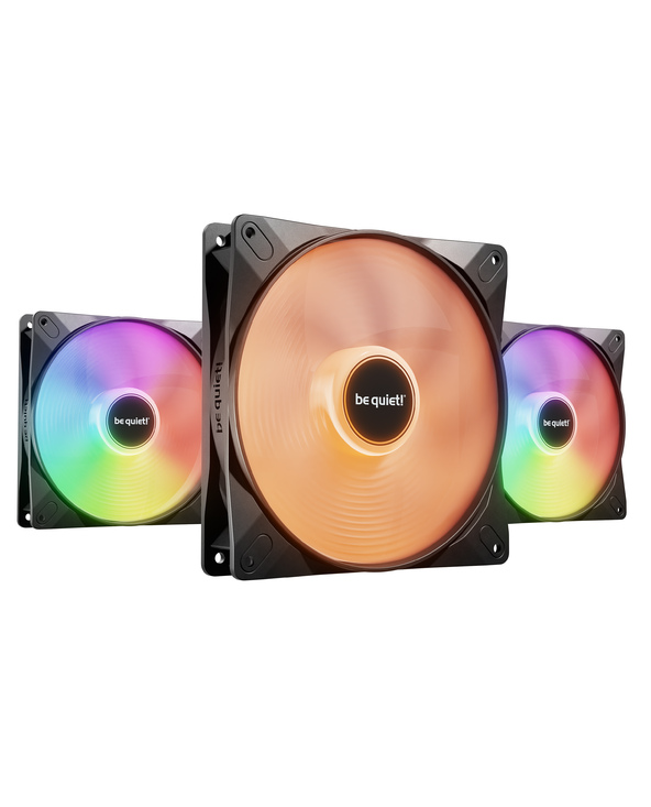 be quiet! Light Wings LX 140 mm PWM | Ventilateur PC ARGB, Pack de 3