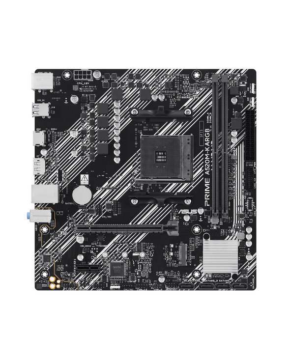 ASUS PRIME A520M-K ARGB AMD A520 Emplacement AM4 micro ATX