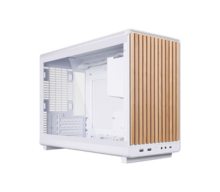 Lian Li A3-mATX Micro Tower Blanc, Bois