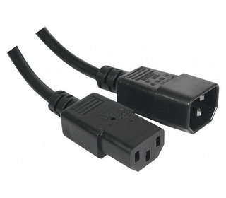 CUC Exertis Connect 808050 câble électrique Noir 5 m Coupleur C13 Coupleur C14