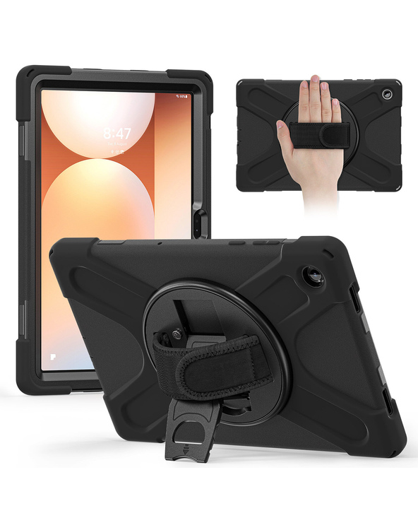 4smarts 541749 Housse 8.7" Polycarbonate (PC), Caoutchouc, Silicone