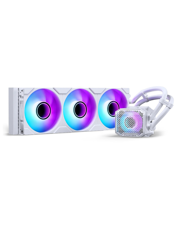 Phanteks Glacier One 360M25G2 Boitier PC Kit watercooling 12 cm Blanc 1 pièce(s)