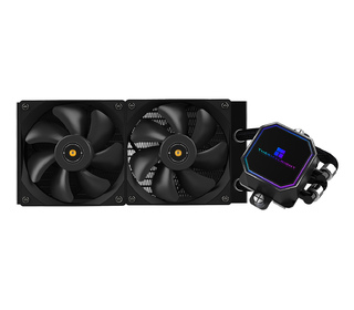Thermalright Frozen Prism 240 BLACK Processeur Dissipateur thermique/Radiateur 12 cm Noir
