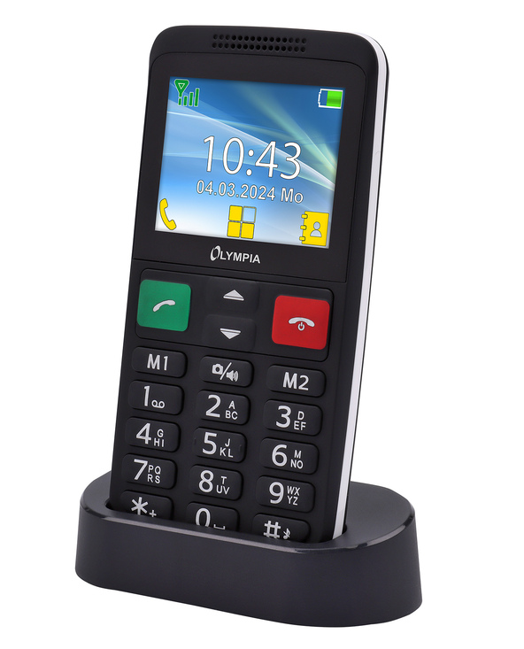 Olympia LUX 6,1 cm (2.4") 98 g Noir Appareil-photo de téléphone