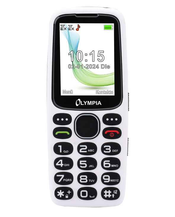 Olympia STAR 6,1 cm (2.4") 92 g Noir, Blanc
