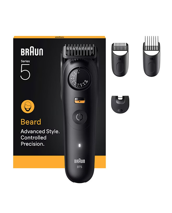 Braun BeardTrimmer 9 BT5520 tondeuse à barbe Batterie 40 2 cm Mouillé & sec Noir