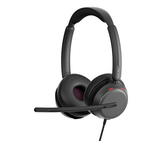 Lenovo 4Z21P85373 casque Avec fil Arceau Bureau/Centre d'appels USB Type-C / USB Type-A Noir