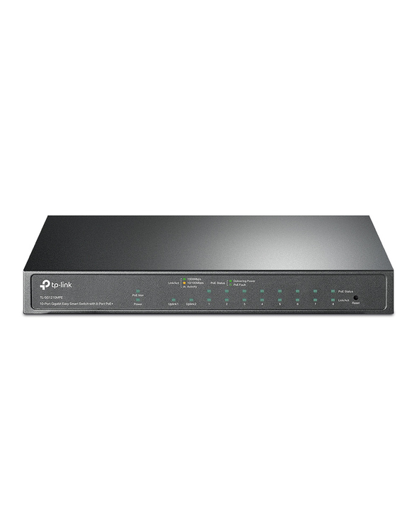 TP-Link TL-SG1210MPE commutateur réseau Géré L2 Gigabit Ethernet (10/100/1000) Connexion Ethernet, supportant l'alimentation via