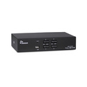 Inter-Tech AS-41HA HDMI commutateur écran, clavier et souris Noir