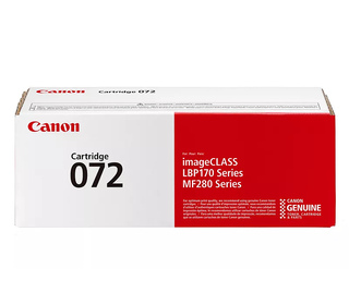 Canon 072 Cartouche de toner 1 pièce(s) Original Noir